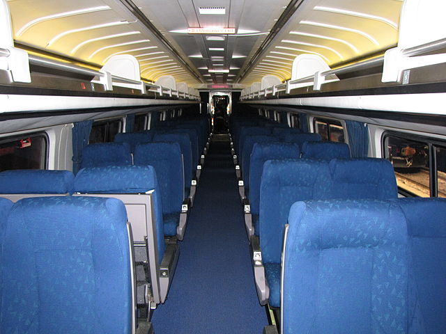 Amtrak Cascades Seating Chart