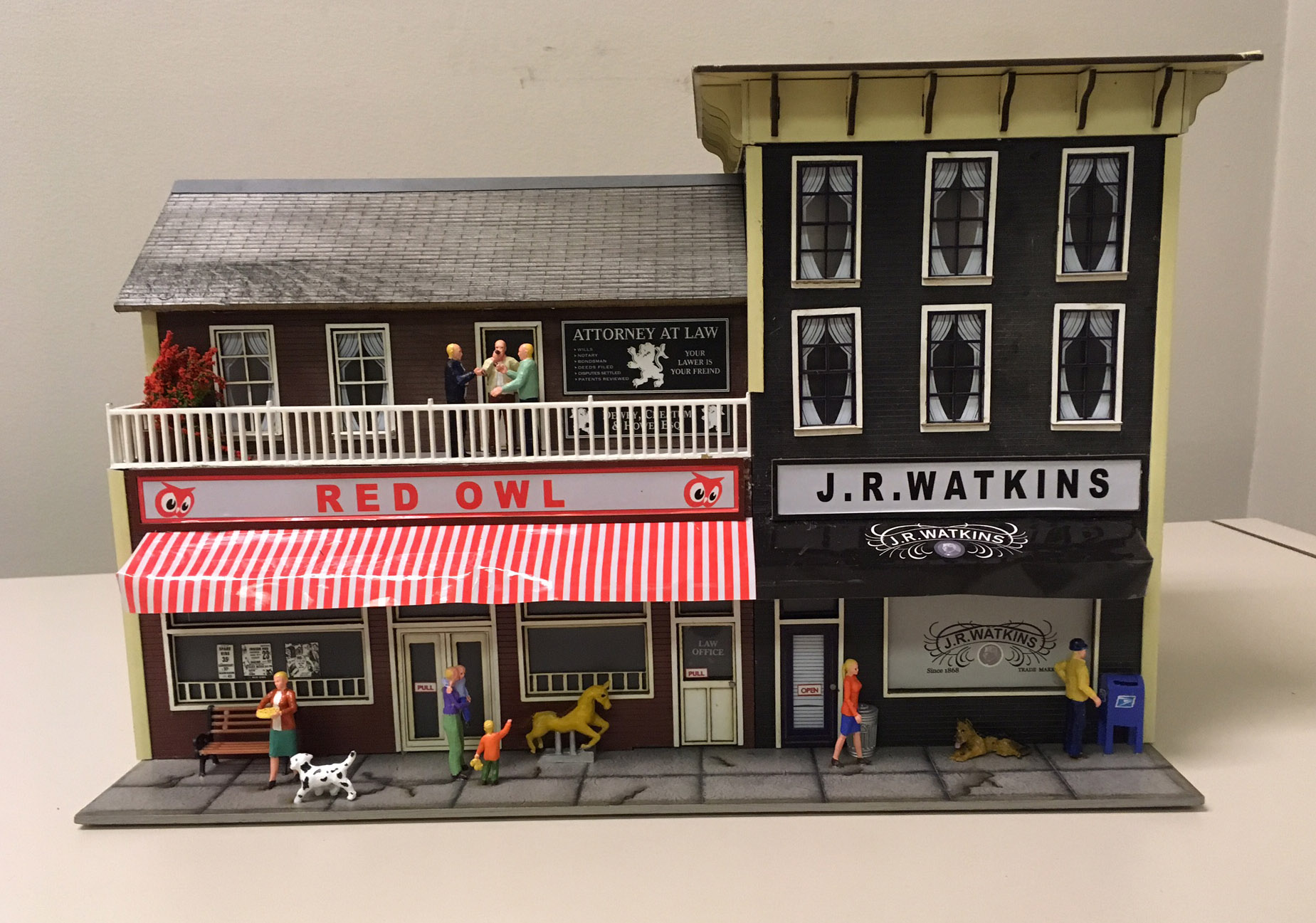 Business District The Watkins City Block By Menards Classic Toy