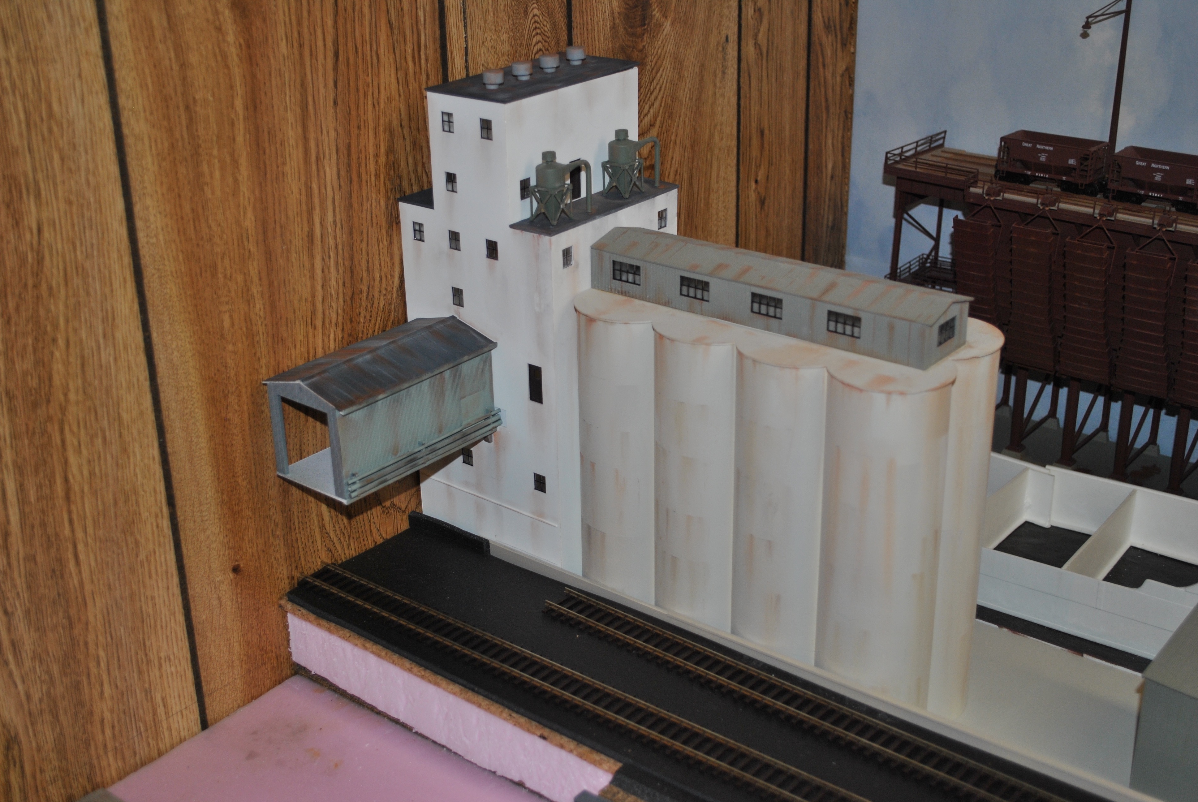 Agate Bay Grain Elevator Model Railroader Magazine Model