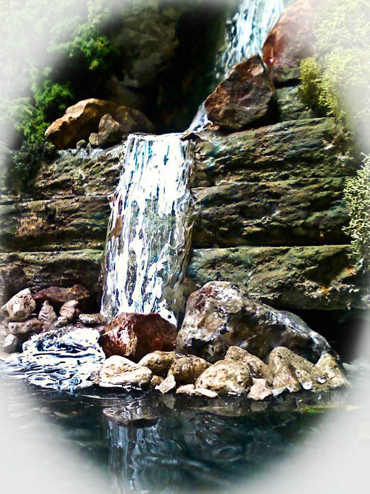 N scale Waterfall