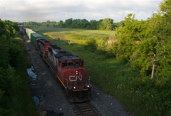 Canadian National SD40s