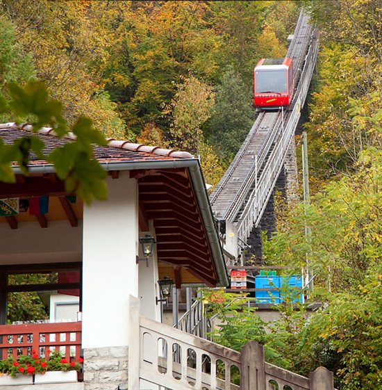 Swiss funicular