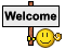 Sign - Welcome