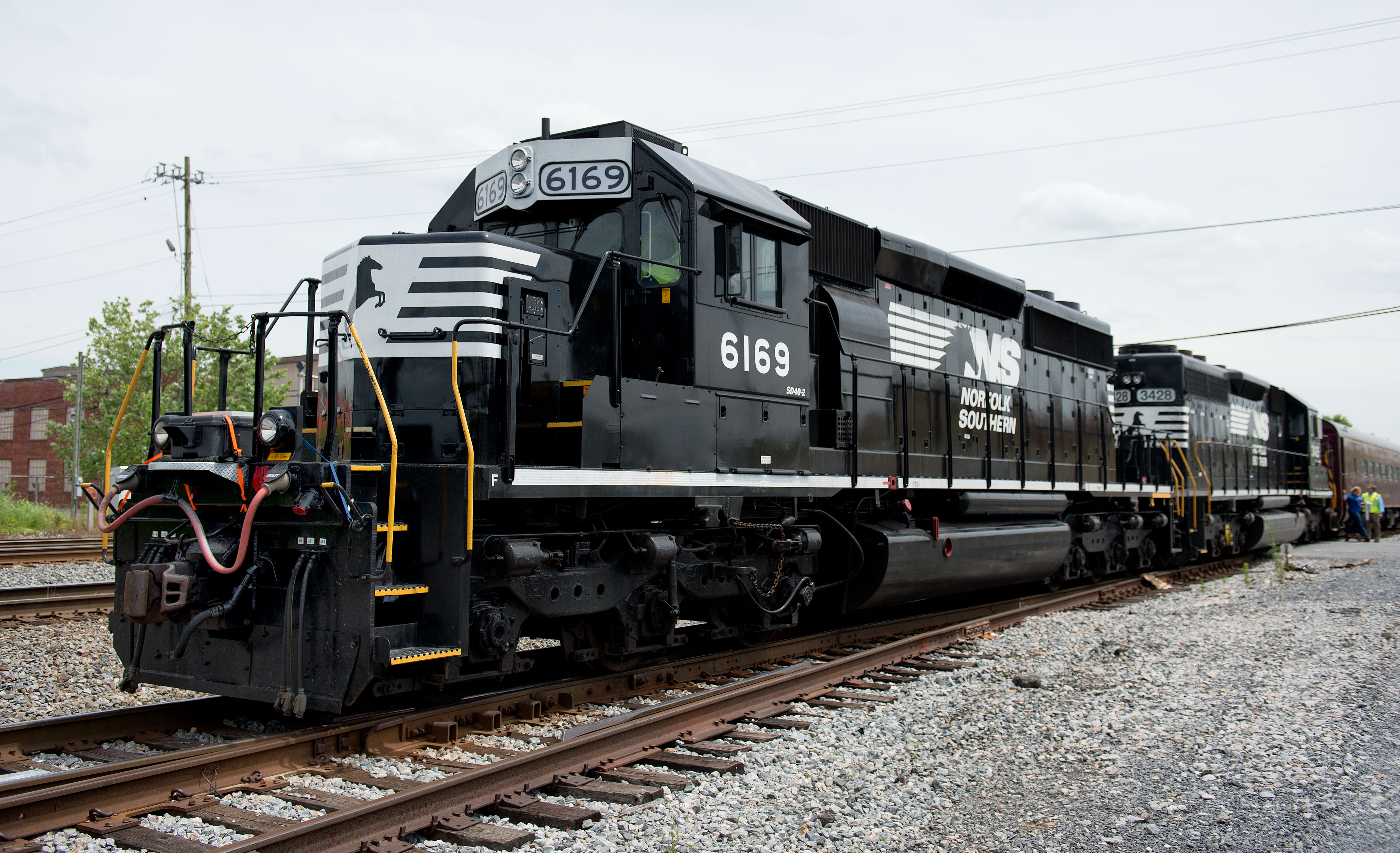 Моторный локомотив. Norfolk Southern.