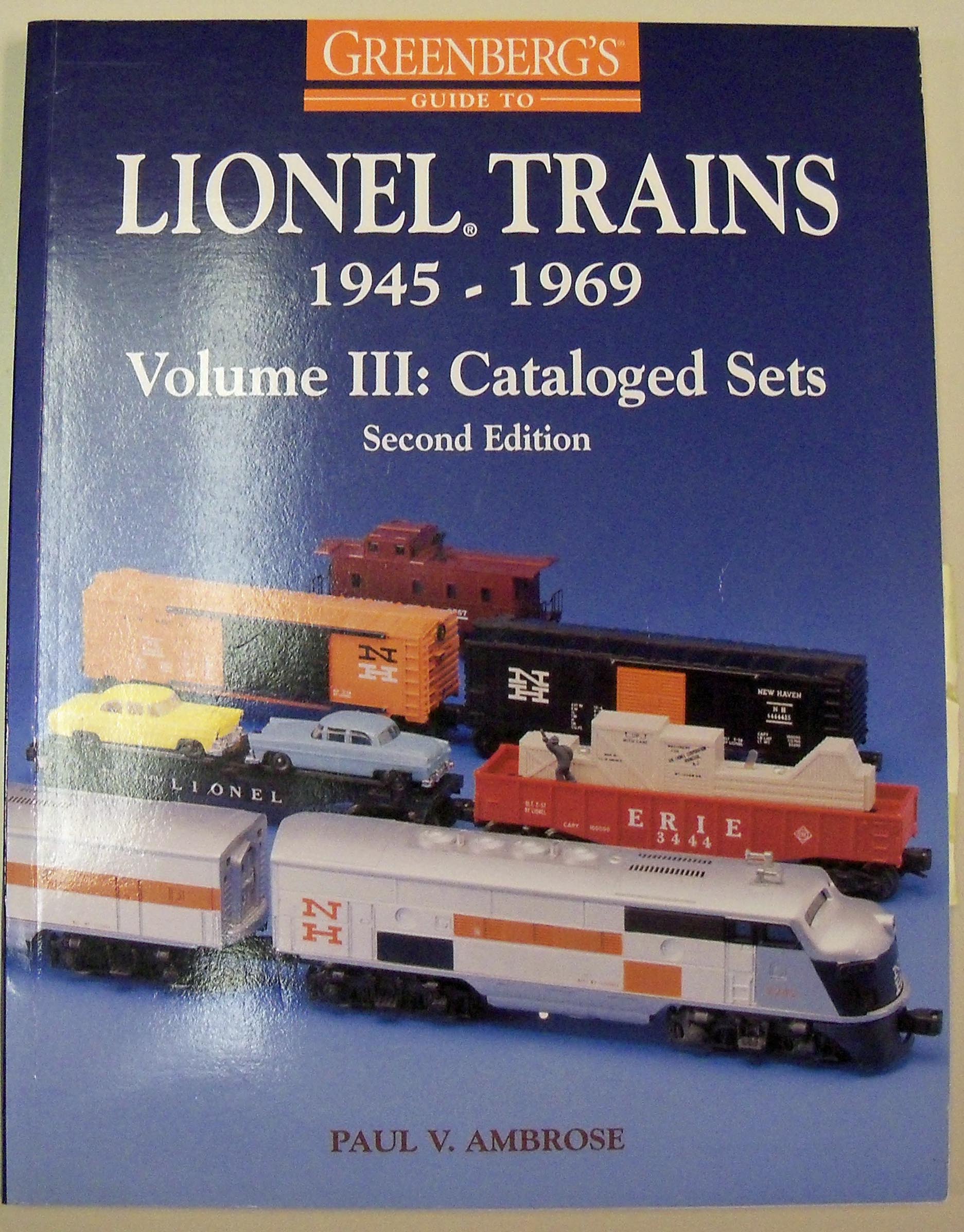 LIONEL 1999 TRAINS CATALOG BOOK Volume 1 
