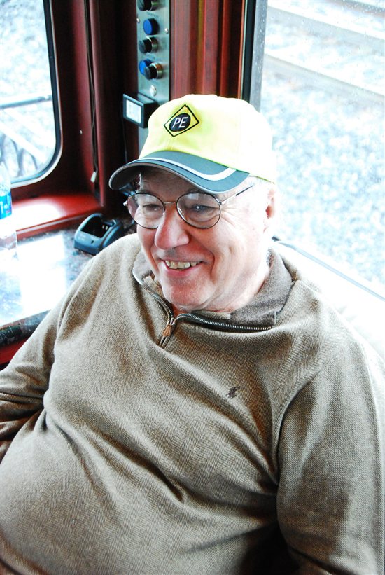 Bennett Levin enjoys time on board the Susquehannock passenger excursion on Oct. 1, 2011.